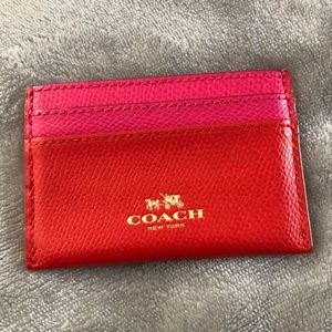 Coach credit card holder
